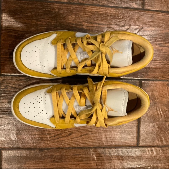 Jordan Other - Jordan Kids Yellow and White Sneakers